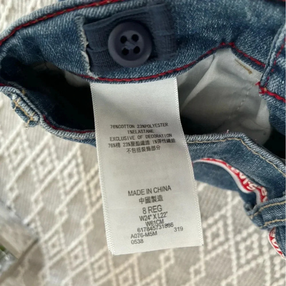 Girls Levi’s Size 8 REG 720 High Rise. Super Skinny. - Picture 7 of 7